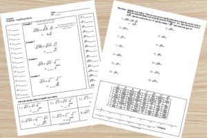 Practice writing radicals in simplest form